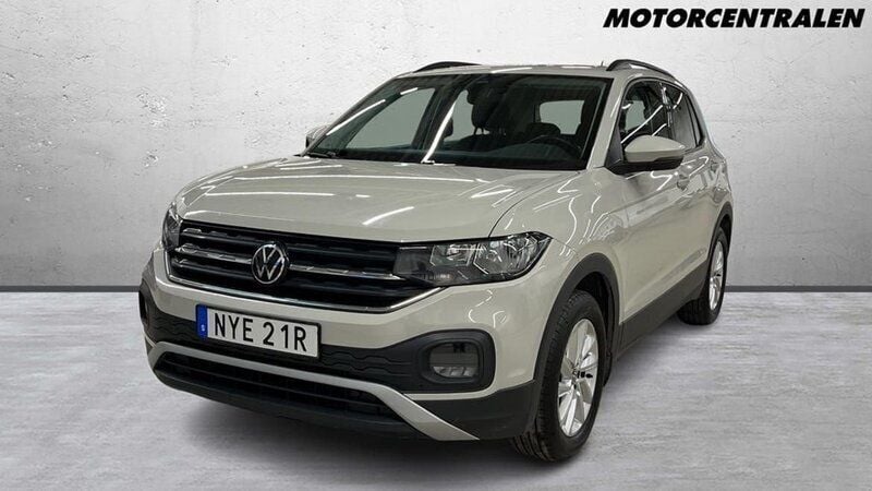 Grå Begagnad 2022 VW T-Cross SUV | 159 000 kr (Marknadspris) - Bild 1/4