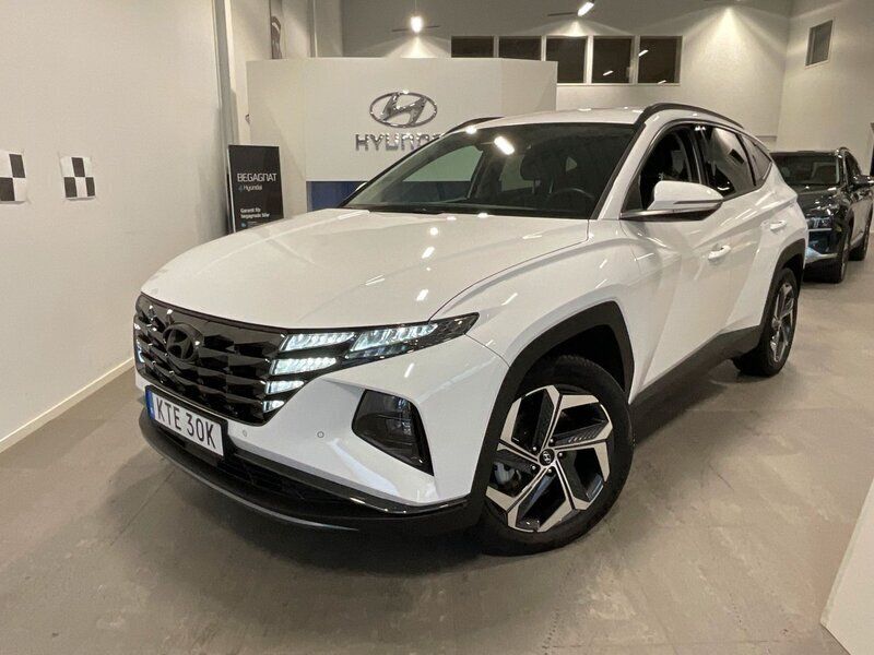 Vit Begagnad 2021 Hyundai Tucson Advanced SUV | 399 000 kr (Dyr) - Bild 1/4
