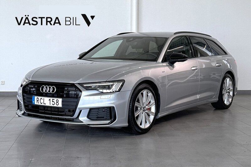 Silver Begagnad 2020 Audi A6 S-Line Kombi | 419 900 kr (Marknadspris) - Bild 1/4