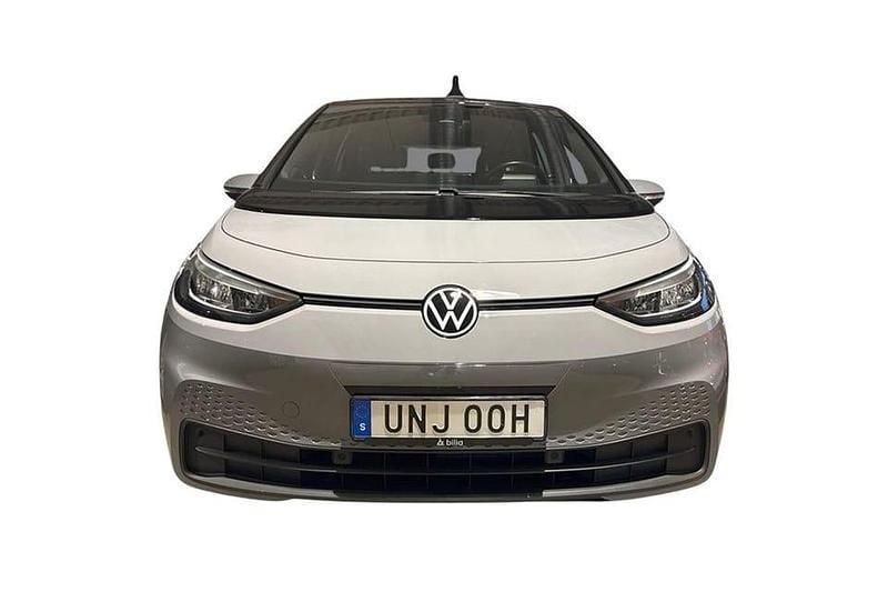 Begagnad VW ID.3 Pro Performance 152 kW (207 HK) 2022 Grå Halvkombi