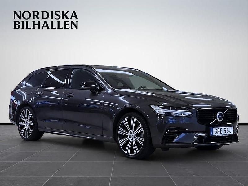 Grå Begagnad 2022 Volvo V90 R-Design Kombi | 389 795 kr - Bild 1/4