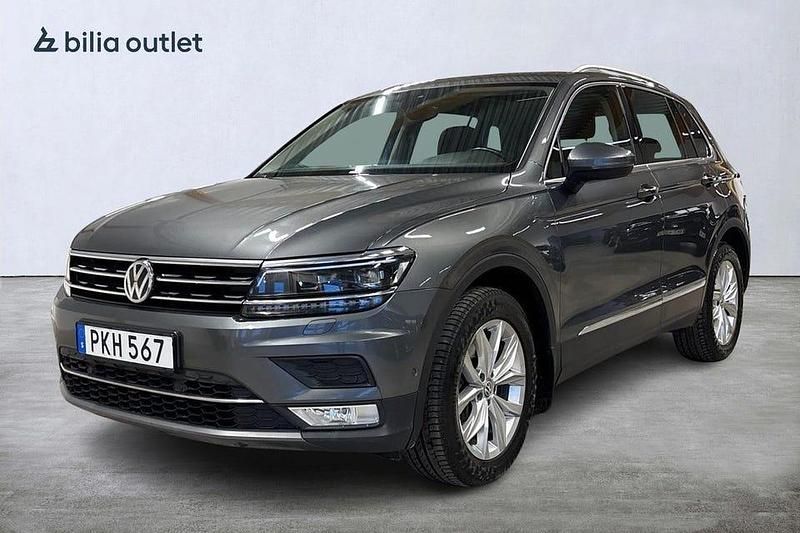 Begagnad VW Tiguan GT 190 HK (139 kW) 2017 Silver SUV