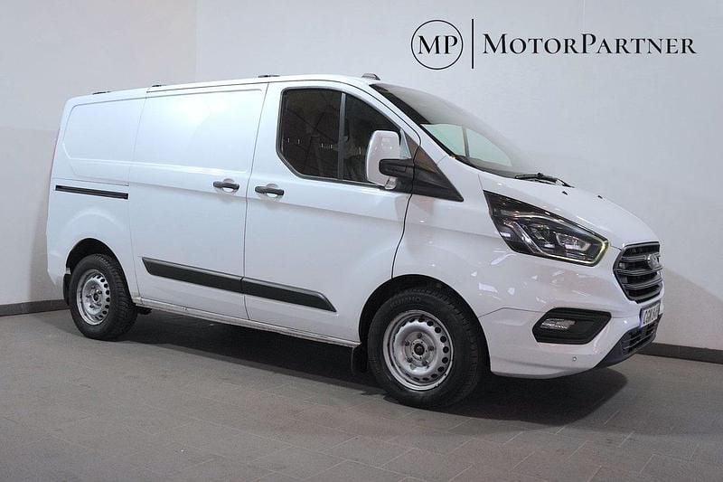 Vit Begagnad 2020 Ford Transit Custom Van | 159 900 kr (Bra pris) - Bild 1/4