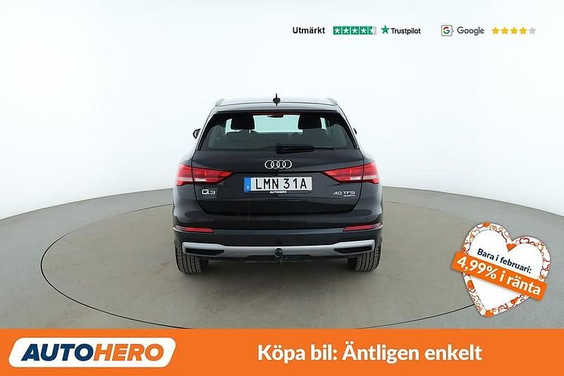 Begagnad Audi Q3 Proline 192 HK (141 kW) 2018 Svart SUV