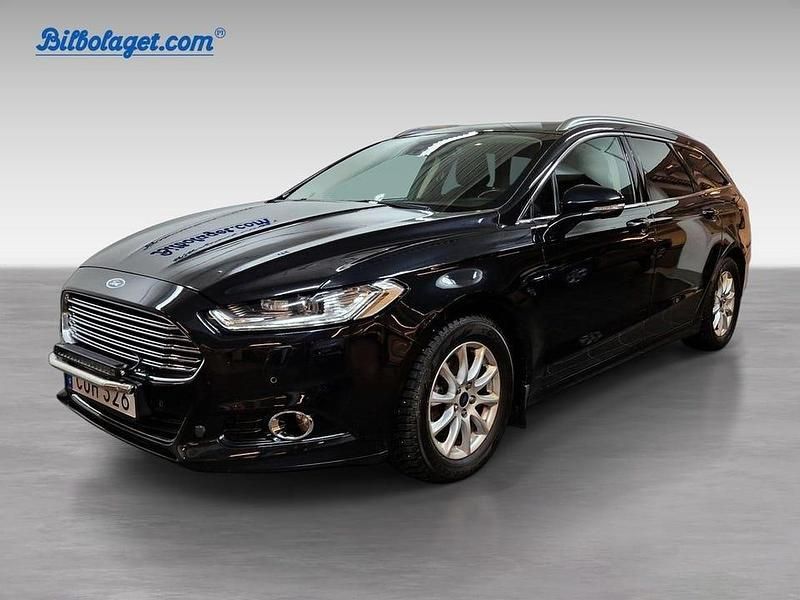 Svart Begagnad 2015 Ford Mondeo Titanium Kombi | 129 900 kr (Marknadspris) - Bild 1/4