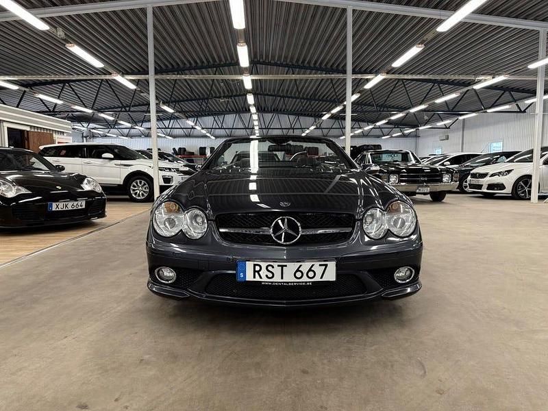 Begagnad Mercedes SL600 517 HK (380 kW) 2007 Mörkgrå Cab