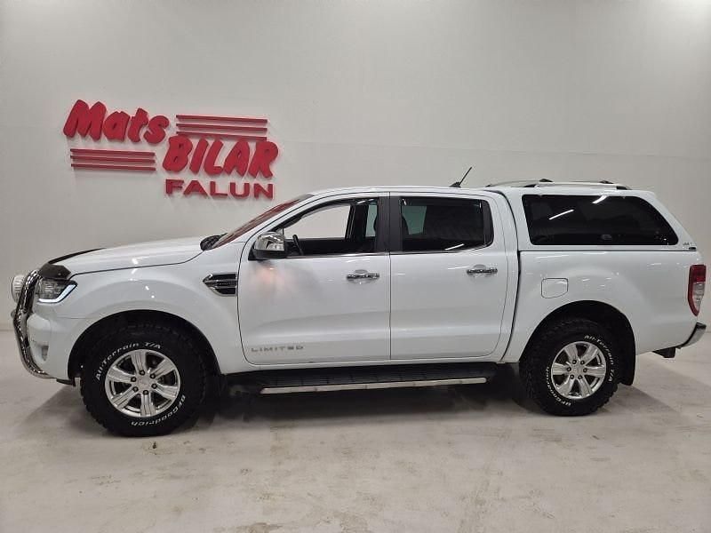 Vit Begagnad 2019 Ford Ranger Limited Pickup | 429 900 kr - Bild 1/4