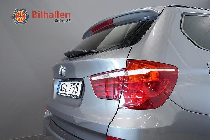 Begagnad BMW X3 M Sport 190 HK (139 kW) 2015 Grå SUV