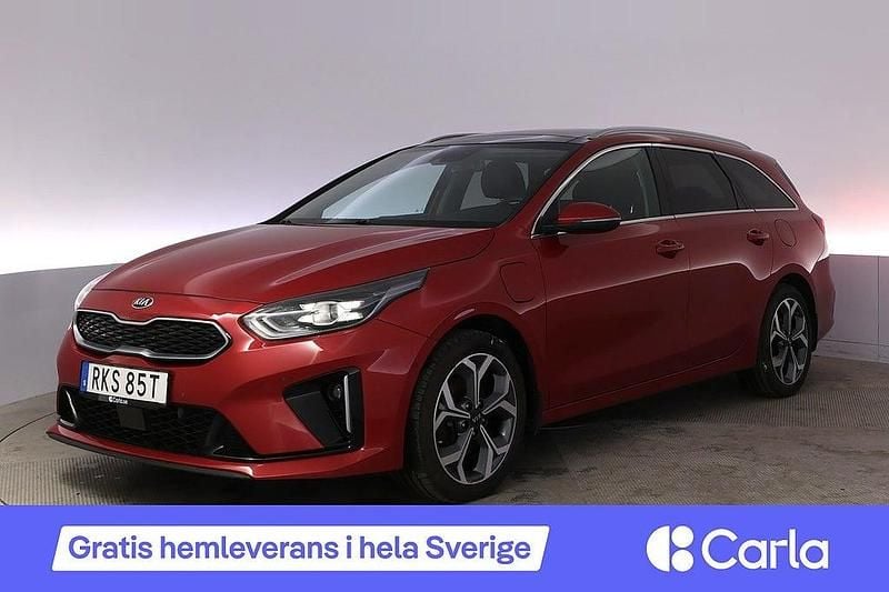 Röd Begagnad 2021 Kia Ceed Sportswagon Advance Kombi | 235 990 kr (Marknadspris) - Bild 1/4