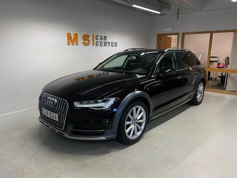 Svart Begagnad 2016 Audi A6 Allroad Ambition Kombi | 189 800 kr (Marknadspris) - Bild 1/4