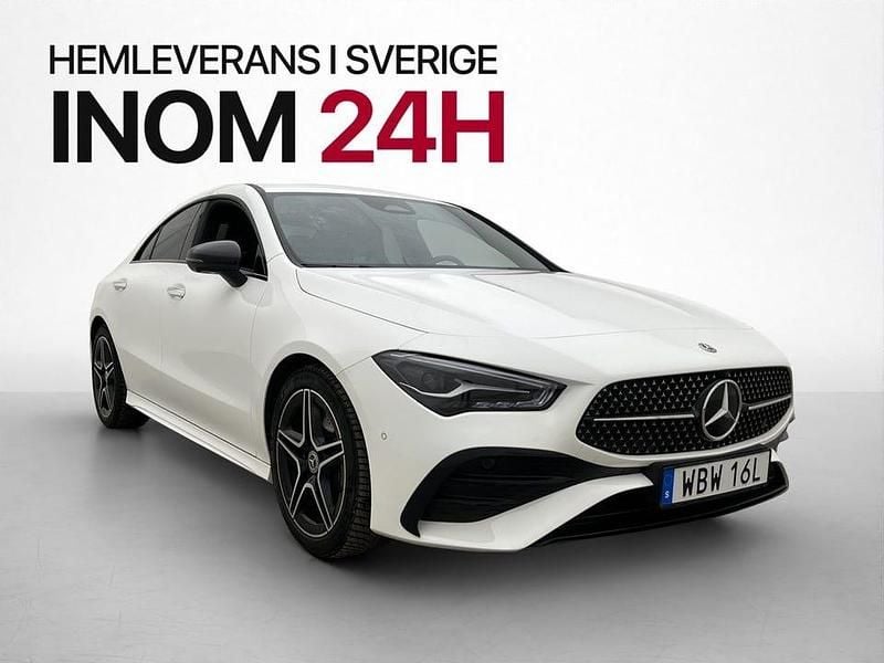 Begagnad Mercedes CLA200 AMG 163 HK (119 kW) 2024 Vit Sportkupé