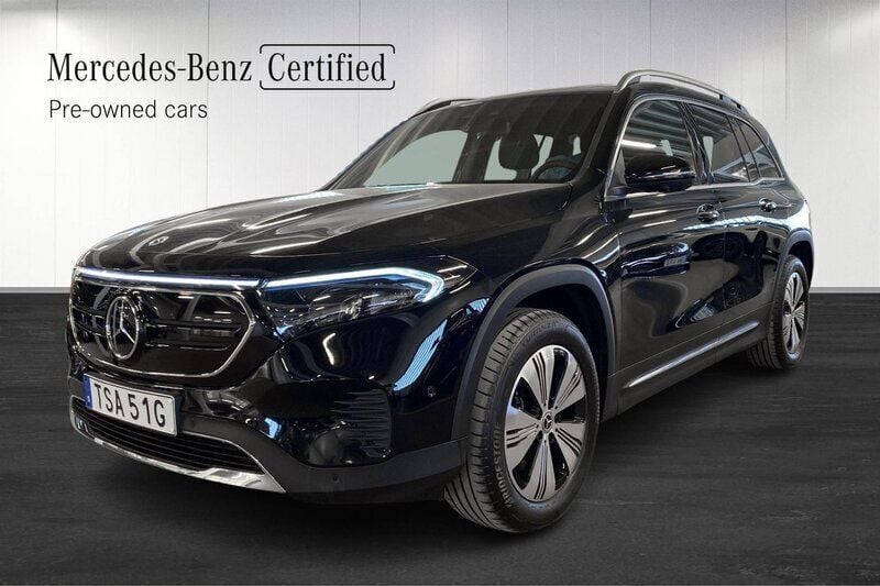 Svart Begagnad 2023 Mercedes EQB250+ Premium Plus SUV | 439 000 kr (Bra pris) - Bild 1/4