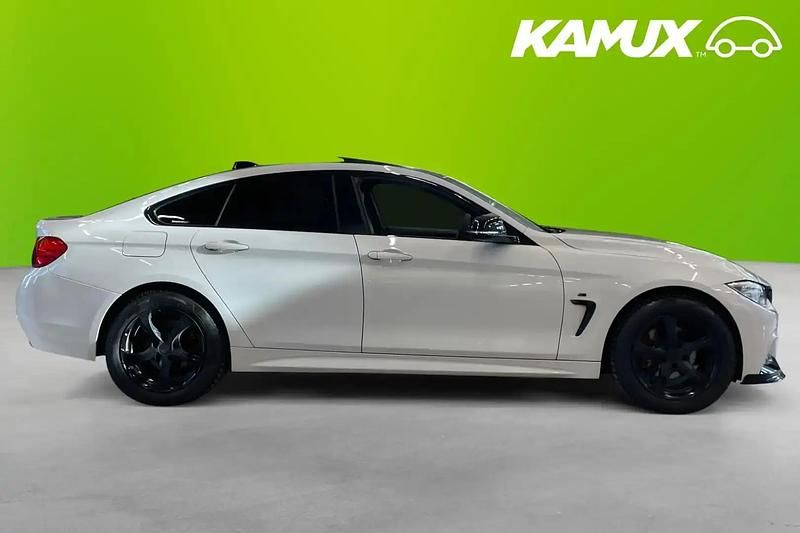 Begagnad BMW 420 Shadowline 190 HK (139 kW) 2017 Vit Halvkombi