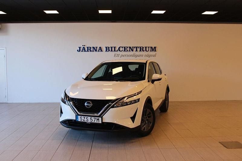Vit Begagnad 2022 Nissan Qashqai Acenta SUV | 194 900 kr (Superpris) - Bild 1/4