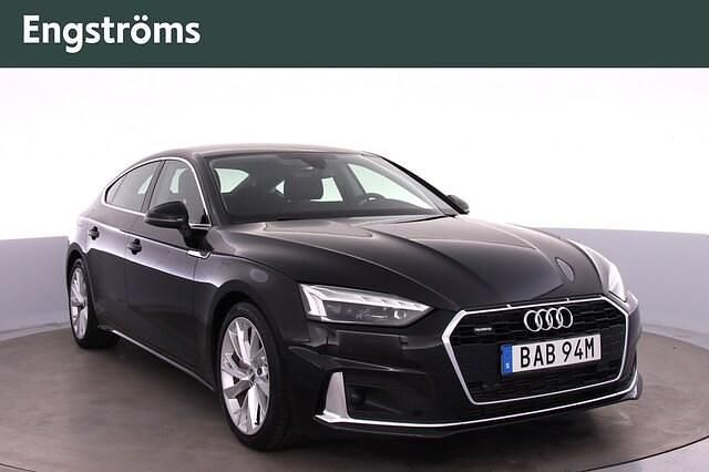 Svart Begagnad 2020 Audi A5 Sportback Proline Halvkombi | 289 000 kr (Marknadspris) - Bild 1/4
