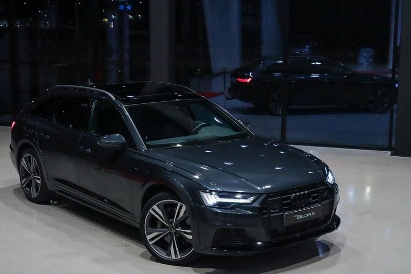 Mörkgrå Begagnad 2022 Audi A6 Allroad Advanced Kombi | 598 000 kr - Bild 1/4