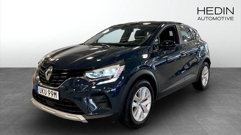 Blå (blue) Begagnad 2022 Renault Captur Zen SUV | 161 900 kr (Marknadspris) - Bild 1/4