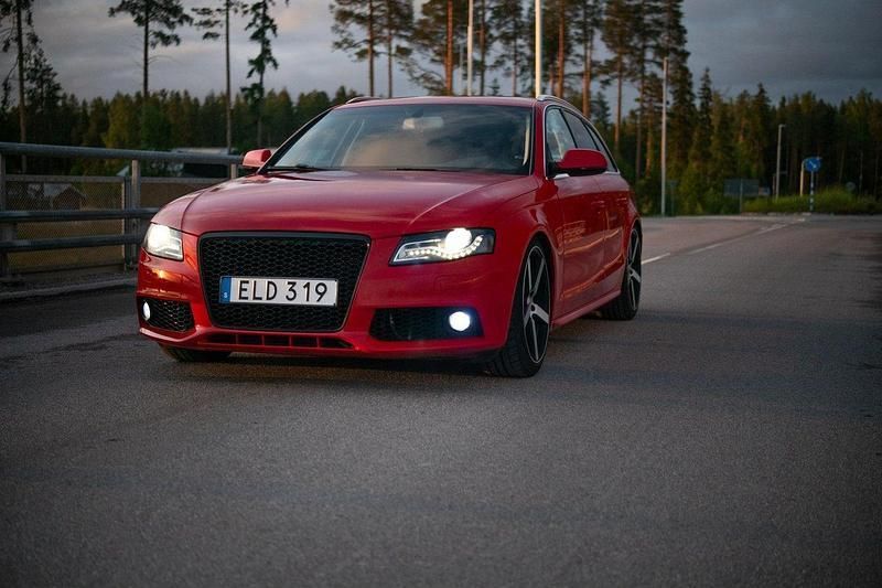 Röd Begagnad 2012 Audi A4 Kombi | 85 000 kr (Marknadspris) - Bild 1/4