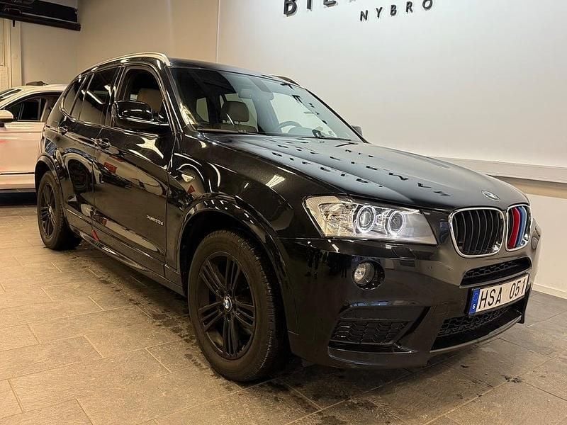 Begagnad BMW X3 M Sport 184 HK (135 kW) 2012 Svart SUV