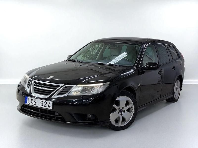 Begagnad Saab 9-3 Vector 175 HK (128 kW) 2008 Svart Kombi