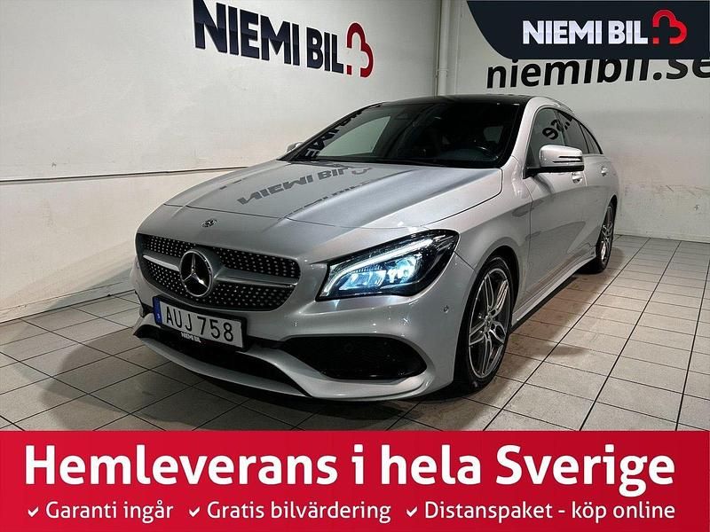 Silver Begagnad 2017 Mercedes CLA200 Shooting Brake AMG Kombi | 219 900 kr (Lite dyr) - Bild 1/3