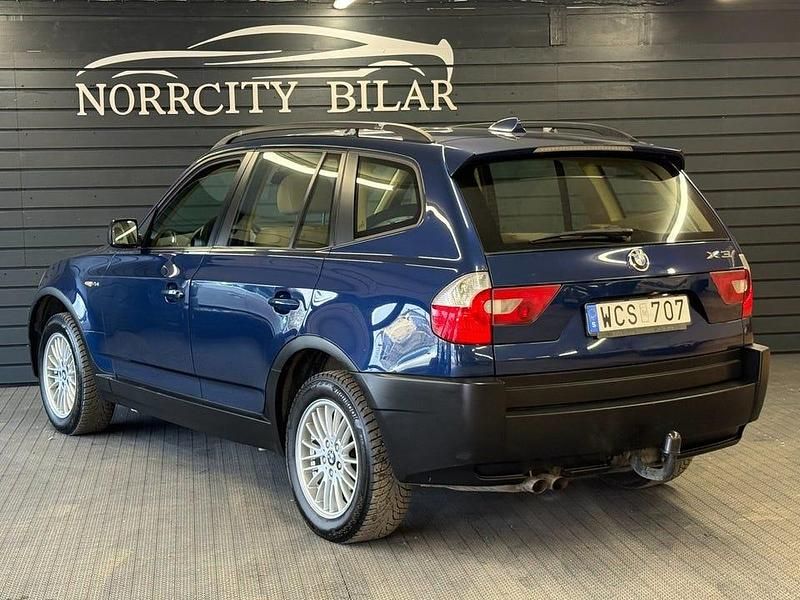 Begagnad BMW X3 192 HK (141 kW) 2004 Mörkblå SUV