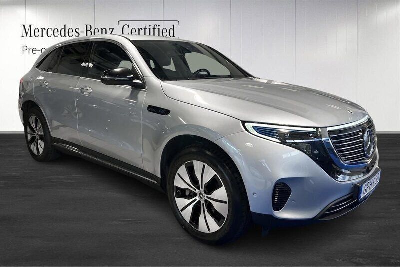 Begagnad Mercedes EQC400 300 kW (408 HK) 2021 Silver SUV