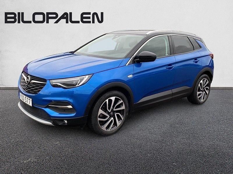 Blå Begagnad 2017 Opel Grandland X Dynamic SUV | 169 900 kr (Marknadspris) - Bild 1/4