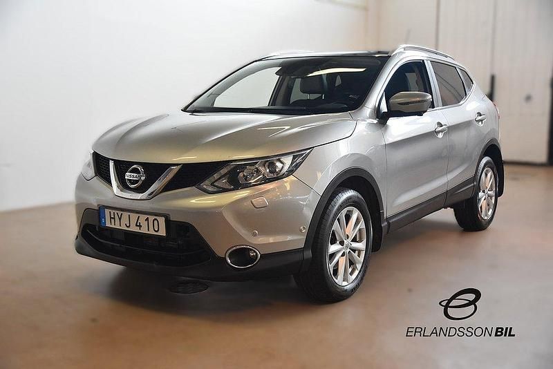 Silver Begagnad 2016 Nissan Qashqai 360º SUV | 129 900 kr (Marknadspris) - Bild 1/4