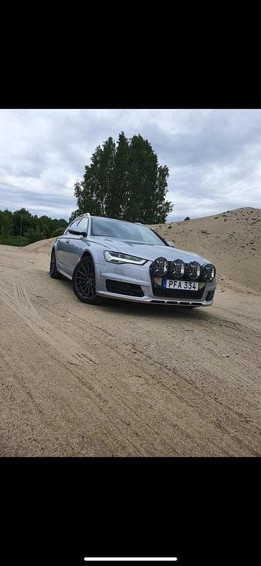 Silver Begagnad 2017 Audi A6 Allroad Sport Kombi | 160 000 kr (Bra pris) - Bild 1/4