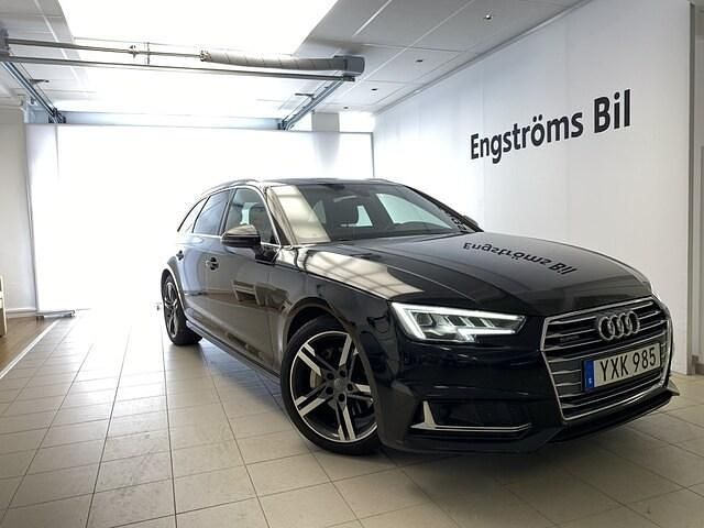 Brilliantsvart Begagnad 2018 Audi A4 Sport Kombi | 249 000 kr (Lite dyr) - Bild 1/3