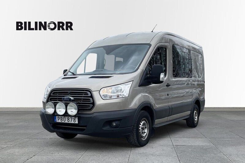 Grå Begagnad 2016 Ford Transit Van | 259 900 kr - Bild 1/4