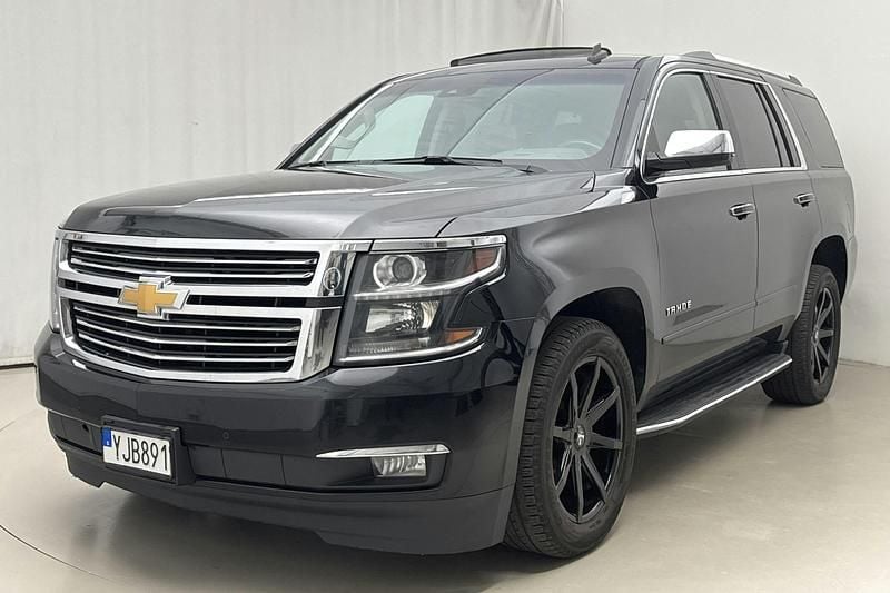 Svart Begagnad 2017 Chevrolet Tahoe SUV | 325 000 kr - Bild 1/4