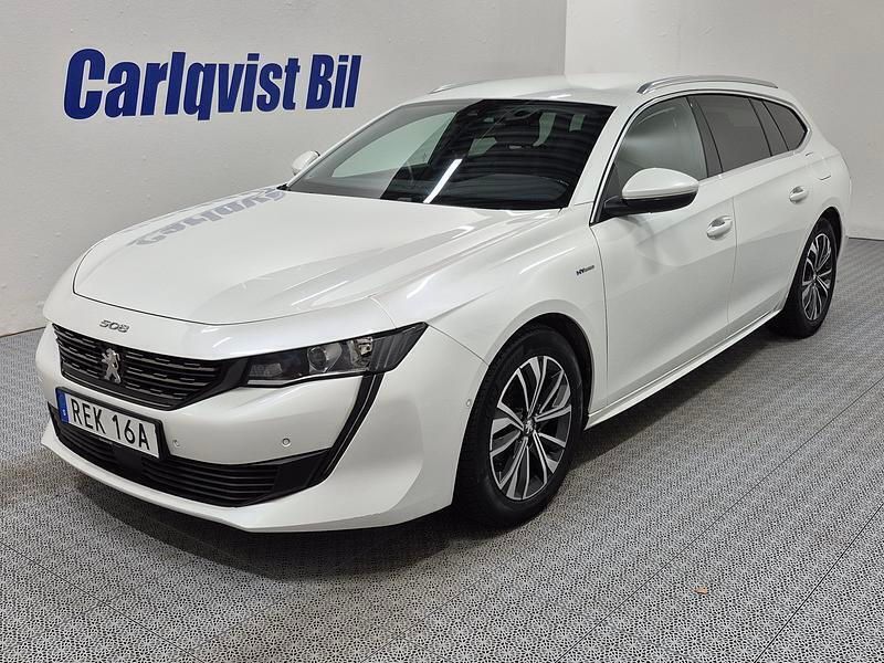 Vit metallic Begagnad 2021 Peugeot 508 | 255 000 kr - Bild 1/4