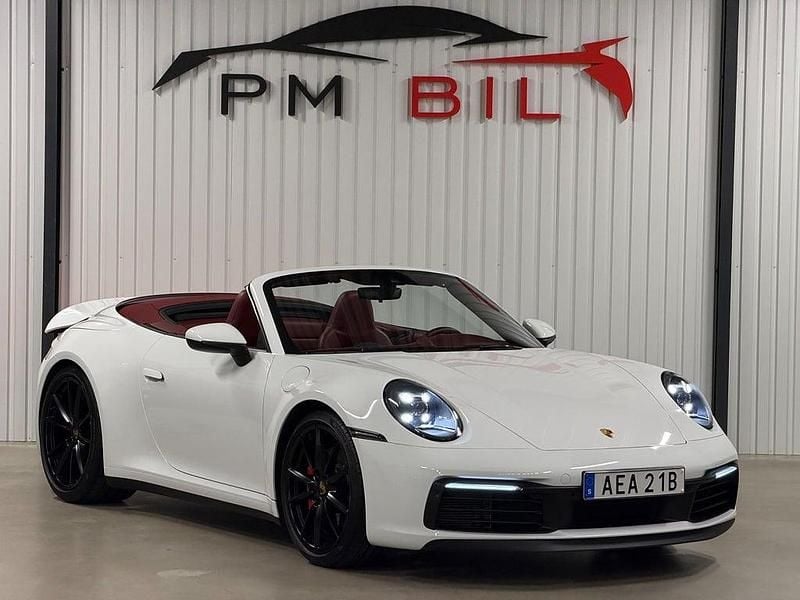 Begagnad Porsche 911 Carrera S 450 HK (330 kW) 2020 Vit Cab