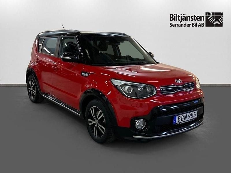 Begagnad Kia Soul 136 HK (100 kW) 2016 Röd SUV