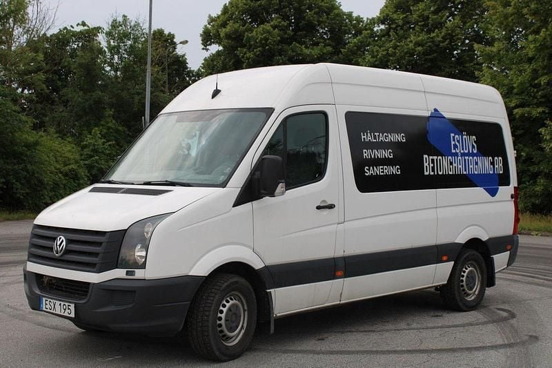Vit Begagnad 2015 VW Crafter Van | 45 500 kr - Bild 1/4