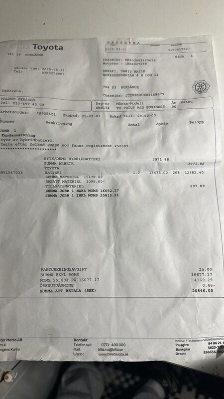 Grön Begagnad 2006 Toyota Prius Halvkombi | 60 000 kr (Marknadspris) - Bild 1/4