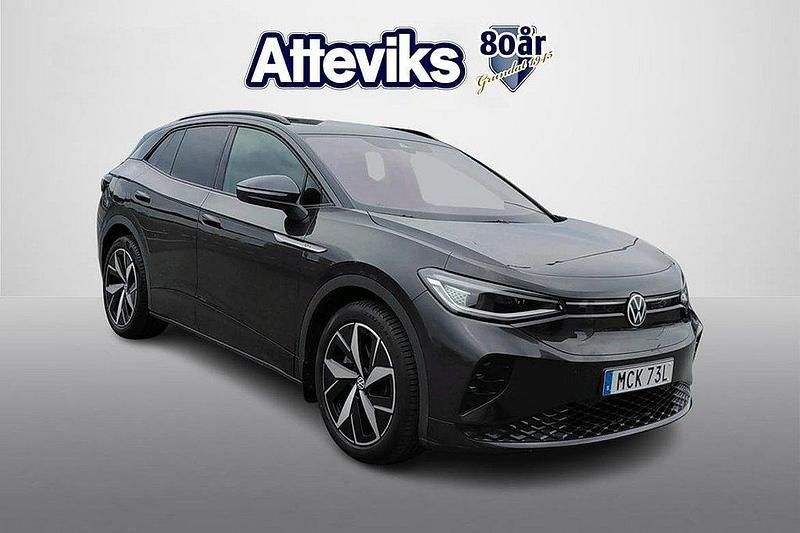 Mörkgrå Begagnad 2022 VW ID.4 GTX SUV | 339 900 kr (Superpris) - Bild 1/4