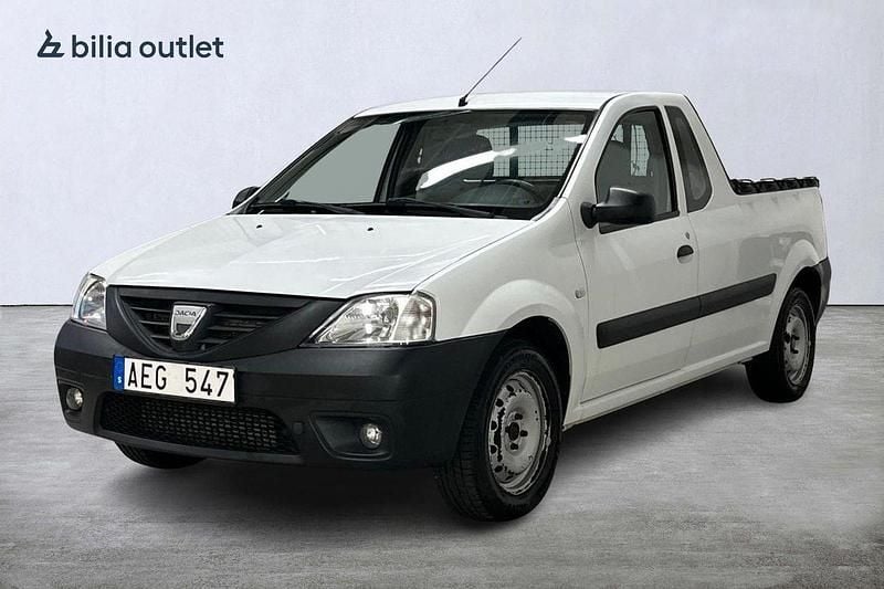 Vit Begagnad 2010 Dacia Logan Sedan | 31 125 kr - Bild 1/4