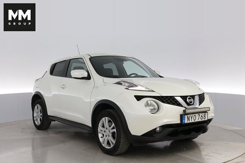 Vit Begagnad 2016 Nissan Juke N-Connecta SUV | 119 800 kr (Lite dyr) - Bild 1/4
