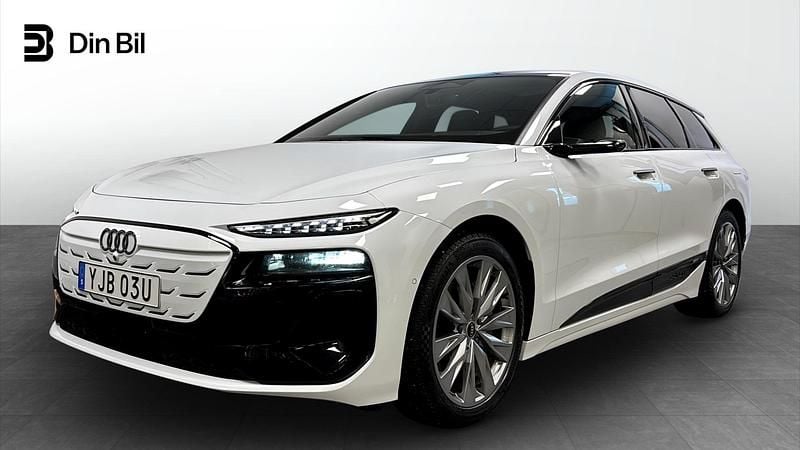 Vit Begagnad 2025 Audi A6 e-tron Performance Kombi | 769 000 kr (Marknadspris) - Bild 1/4