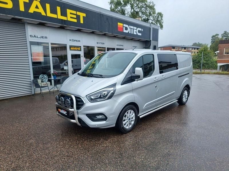 Grå Begagnad 2021 Ford Transit Custom Van | 329 000 kr - Bild 1/4