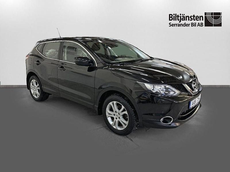 Begagnad Nissan Qashqai 116 HK (85 kW) 2016 Svart SUV