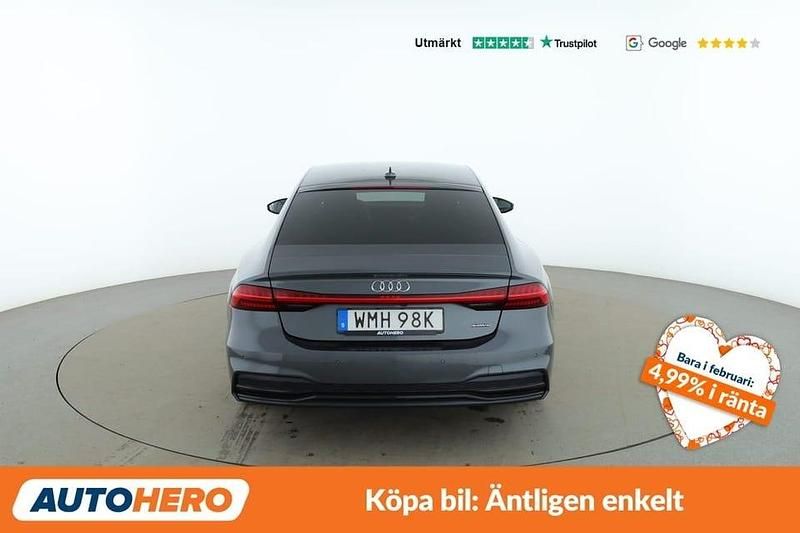 Begagnad Audi A7 Sportback 248 HK (182 kW) 2019 Grå Halvkombi