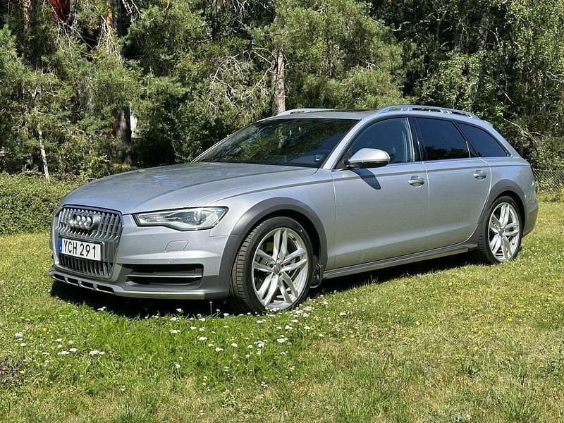 Silver Begagnad 2016 Audi A6 Allroad Kombi | 189 000 kr (Bra pris) - Bild 1/4