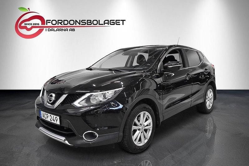 Svart Begagnad 2014 Nissan Qashqai SUV | 109 800 kr (Marknadspris) - Bild 1/4