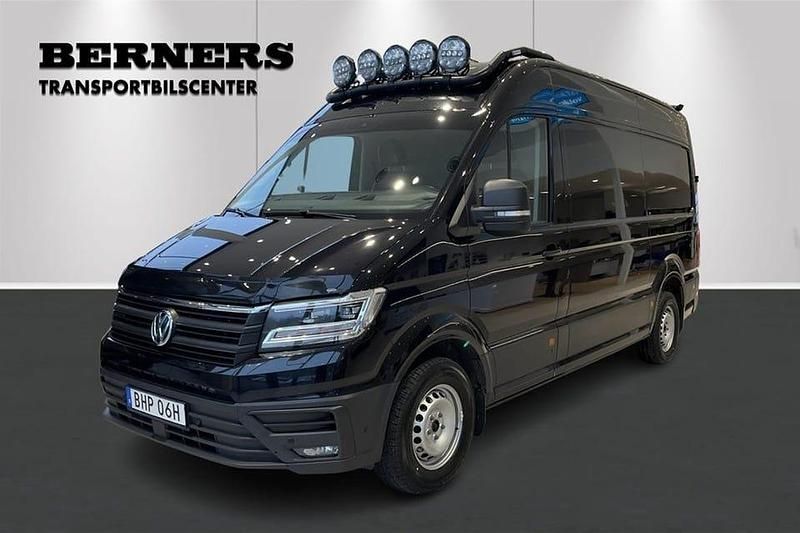 Svart Begagnad 2022 VW Crafter Van | 469 900 kr (Marknadspris) - Bild 1/4