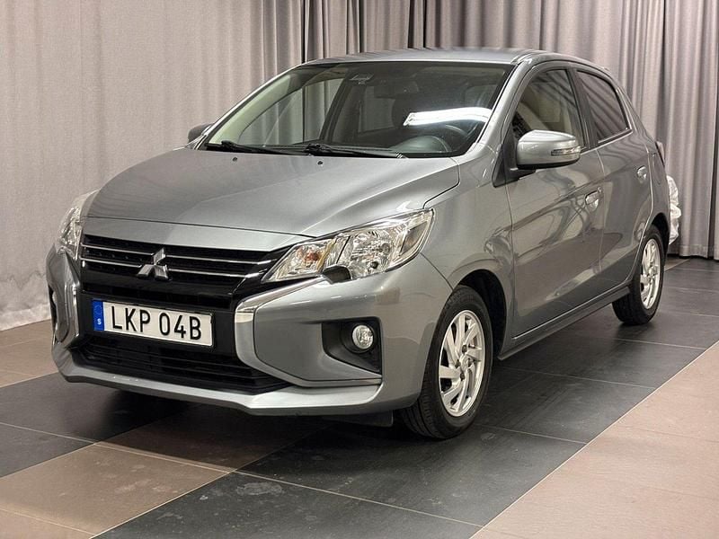 Grå Begagnad 2022 Mitsubishi Space Star Comfort Edition Kombi | 124 900 kr (Bra pris) - Bild 1/4