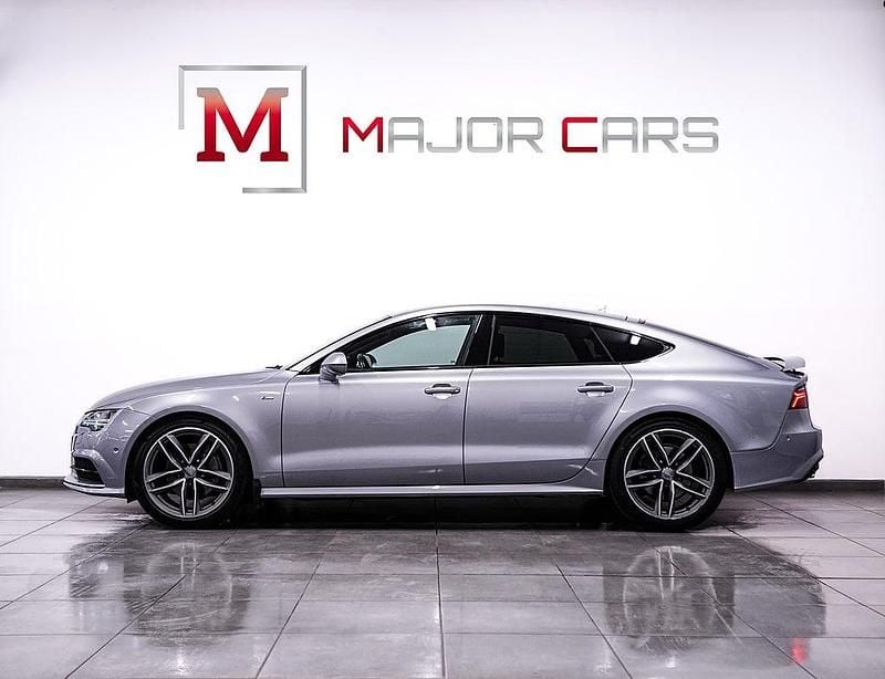 Begagnad Audi A7 Sportback Exclusive 218 HK (160 kW) 2017 Silver Halvkombi